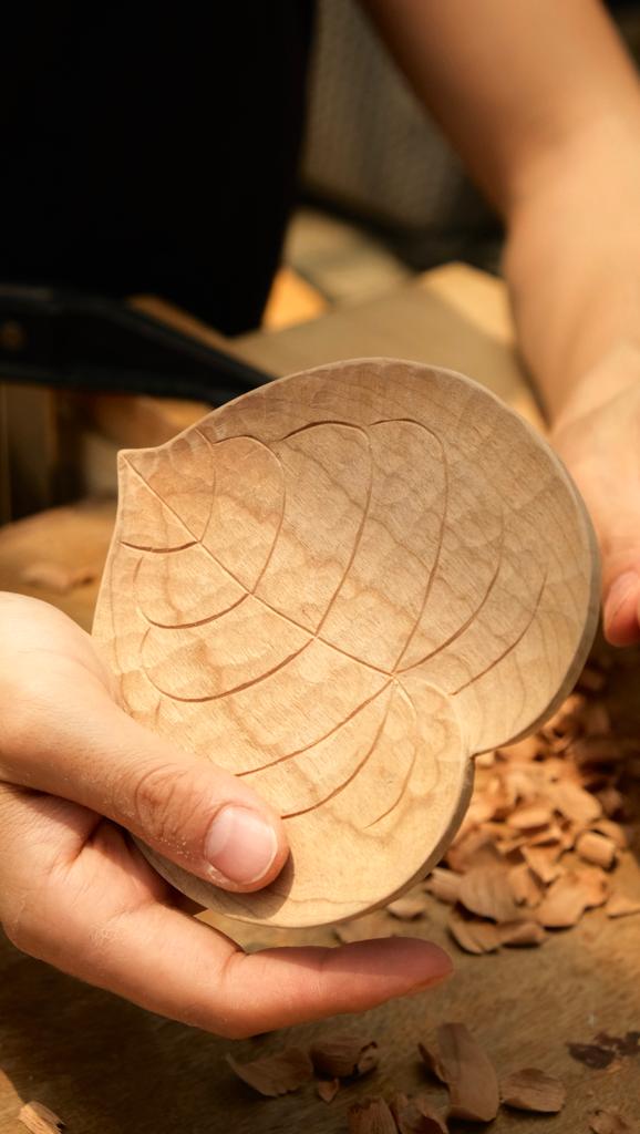 "Father's Day Only: Leaf Carving Workshop"