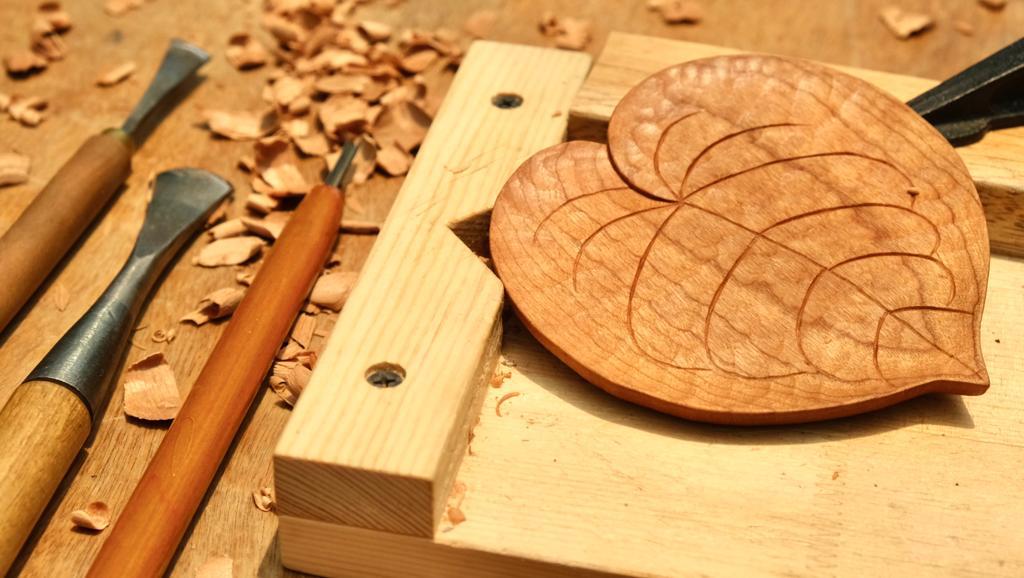 "Father's Day Only: Leaf Carving Workshop"