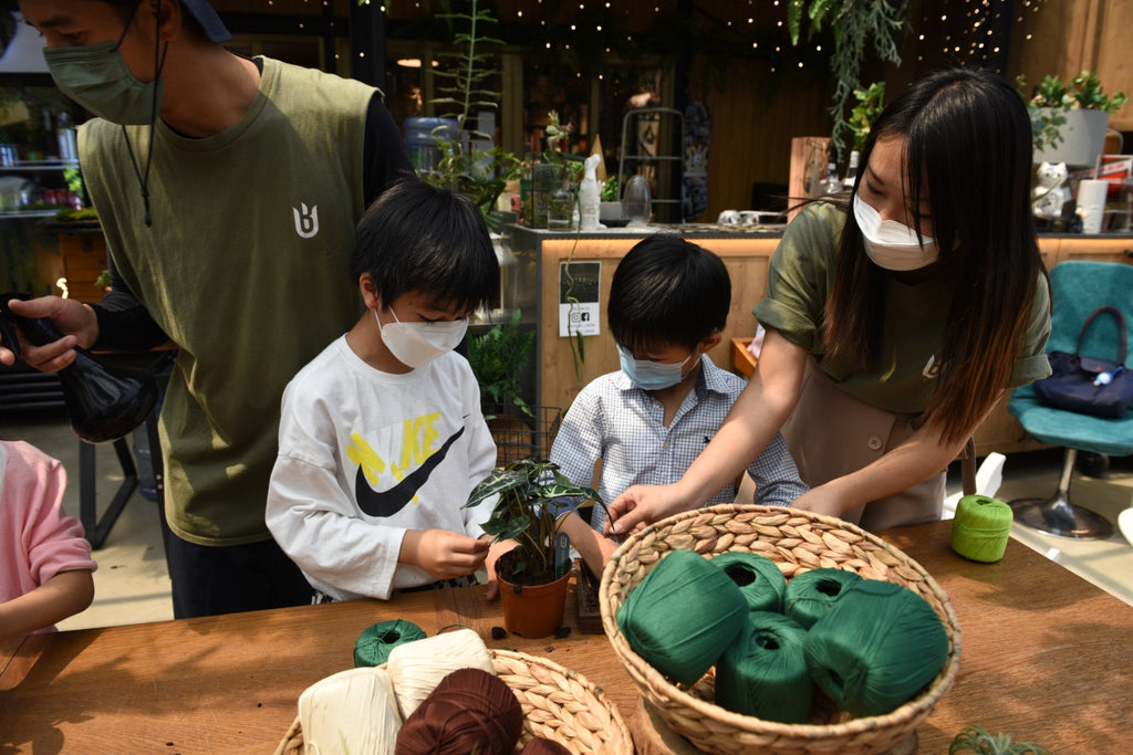 Botanic Union Forest Healing Workshop "Japanese Kokedama Moss Jade Ball Workshop"